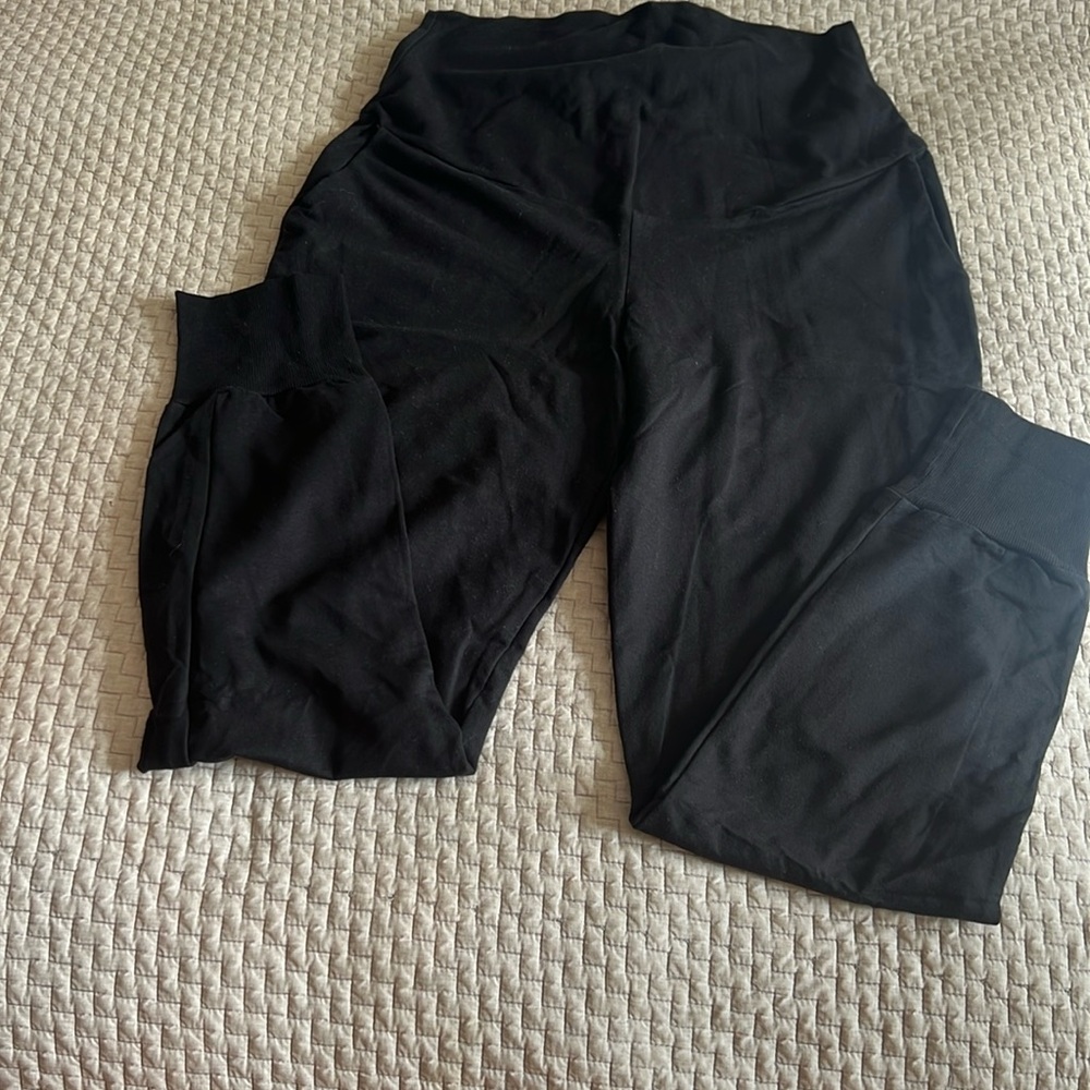 Women’s H&M mama joggers. Size L. Like new!